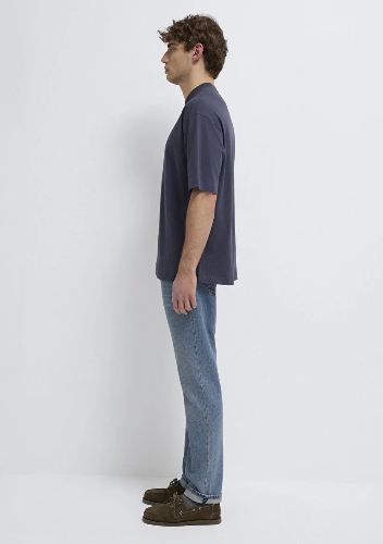 Resim Mavi Erkek T-shirt M0613113-70101