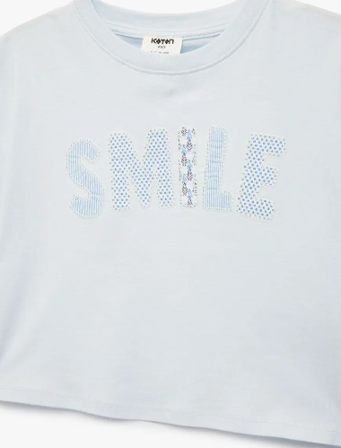 Resim Koton Kız Çocuk T-shirt 6SKG10120AK