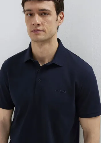 Resim Mavi Erkek T-shirt M0612520-86623