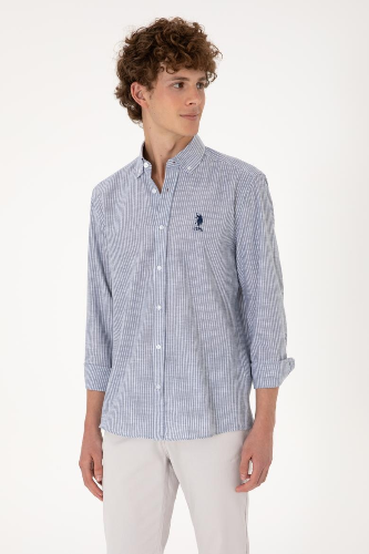 Resim U.S. Polo Assn. Gıze Erkek Dokuma Gömlek 2106492