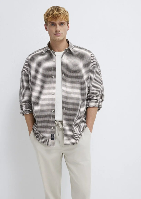 Resim Mavi Erkek Uzun Kol Gömlek M0211870-91413