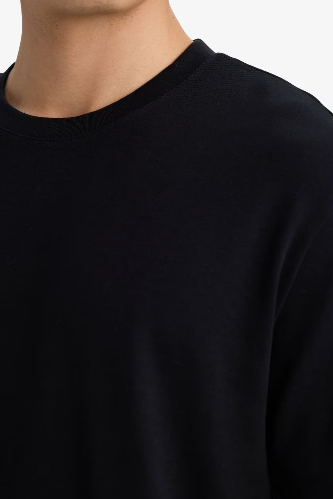 Resim Defacto Erkek T-shirt E7961AX/BK81