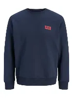 Resim Jack & Jones Jjrush Sweat Crew Neck Erkek Sweat 12298426