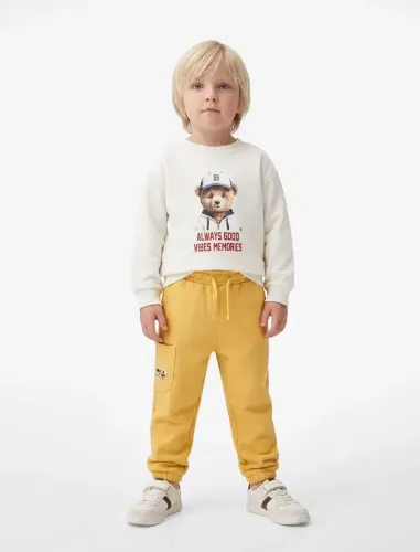 Resim Koton Erkek Bebek Eşofman Alt 7WMB40018TK