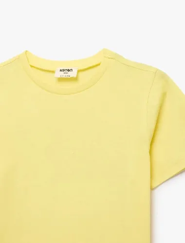 Resim Koton Erkek Çocuk T-shirt 6SKB10010TK