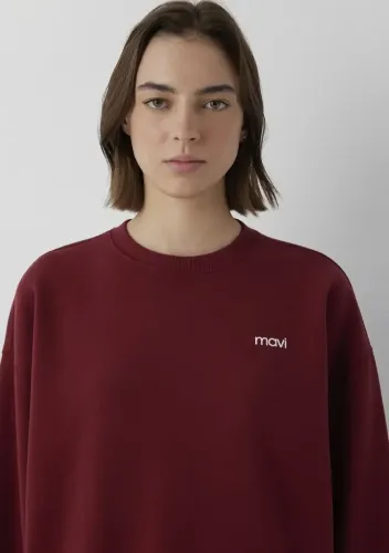 Resim Mavi Kadın Sweat M1S10490-85633