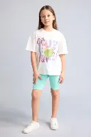 Resim Defacto Kız Çocuk T-shirt H6109A8/ER105