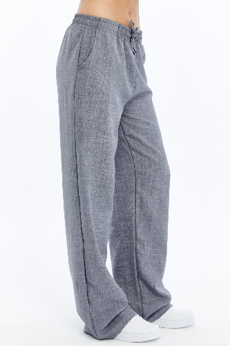 Resim Viole&More Kadın Kanvas Pantolon 2499 Müslim