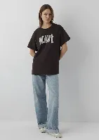 Resim Mavi Kadın T-shirt M1600843-70240