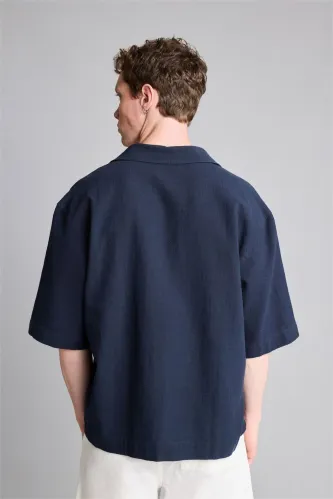 Resim Defacto Erkek T-shirt F8622AX/NV175