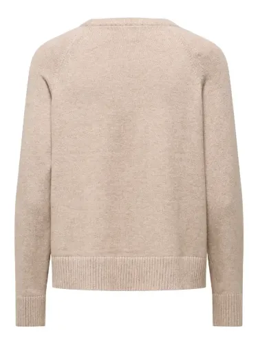 Resim Only Onlprıncess Ls O-Neck Raglan Knt Noos Kadın Kazak 15381869