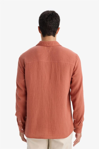 Resim Defacto Erkek  Uzun Kol Gömlek F9275AX/BR91