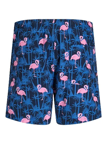 Resim Jack & Jones Jpstmauı Vıbes Novelty Aop Swım Short Sn Erkek Deniz Şortu 12291426