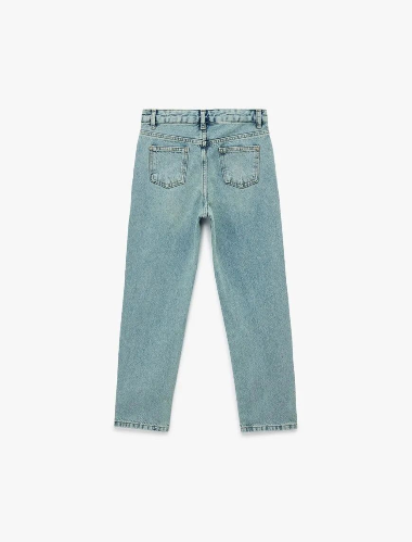 Resim Koton Kız Çocuk Jean Pantolon 6SKG40077AD