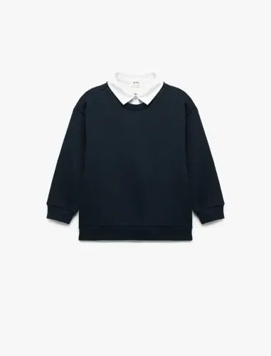 Resim Koton Erkek Çocuk Sweat 7WKB10005TK