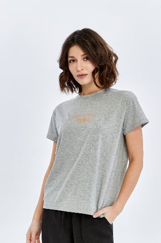 Resim Viole&More Kadın T-shirt Yk26