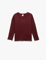 Resim Koton Kız Bebek Sweat 7WMG10020AK