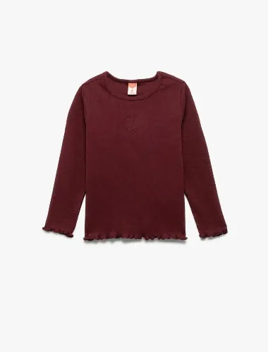 Resim Koton Kız Bebek Sweat 7WMG10020AK