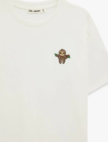 Resim Koton Kadın T-shirt 6SAL10104IK