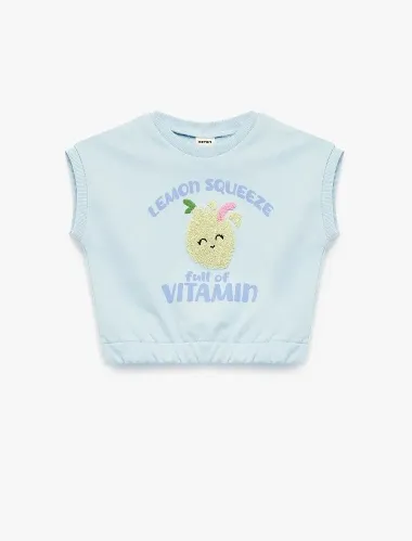 Resim Koton Kız Bebek T-shirt 6SMG10025AK