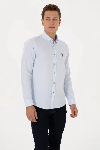 Resim 2225466 Cedcolor025K U.S Polo Assn. Erkek Uzun Kol Gömlek