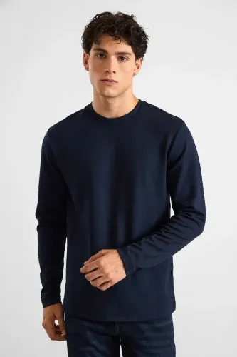 Resim Süvari O Yaka Double Face Erkek Sweat Ssw2013700035