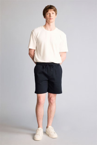 Resim Defacto Erkek Penye Şort D5103AX/NV64