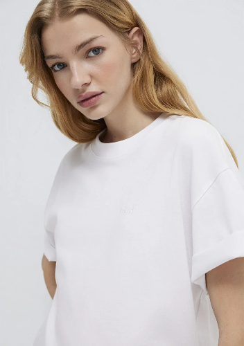 Resim Mavi Kadın T-shirt M1613225-620