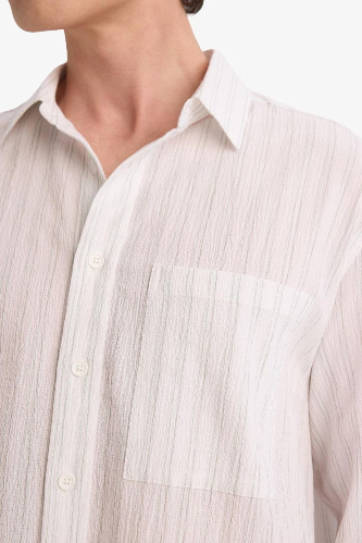 Resim Defacto Erkek  Uzun Kol Gömlek F8609AX/ER105