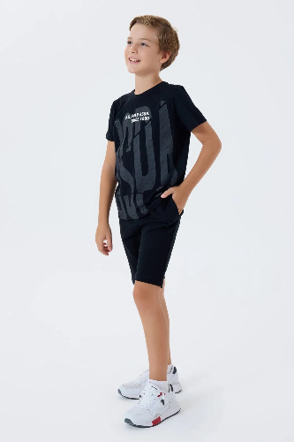 Resim U.S. Polo Assn Kids Erkek Çocuk Şort Takım Us2429-G