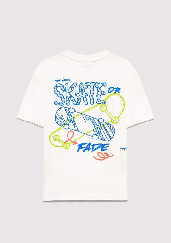 Resim Mavi Erkek Çocuk Tişört M6610450-70057