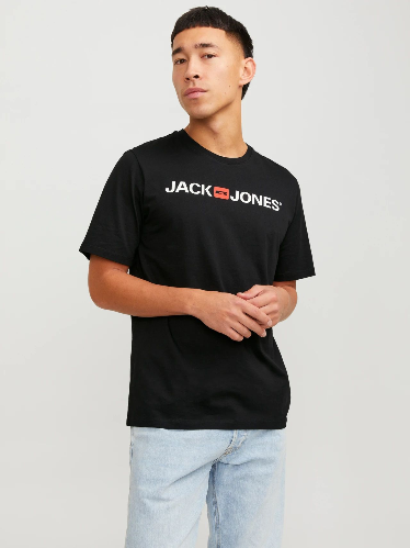 Resim Jack & Jones Jjecorp Logo Tee Ss Crew Neck Noos Erkek T-Shirt 12137126