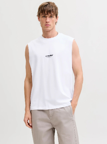 Resim Jack & Jones Jjesoho Sleeveless Tee Sn Erkek T-shirt 12288001