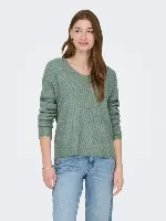 Resim Only Onlcamılla V-Neck L/S Pullover Knt Noos Kadın Kazak 15204588