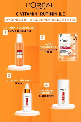 Resim L'Oreal Paris Revitalift C vitamini  Temizleyici