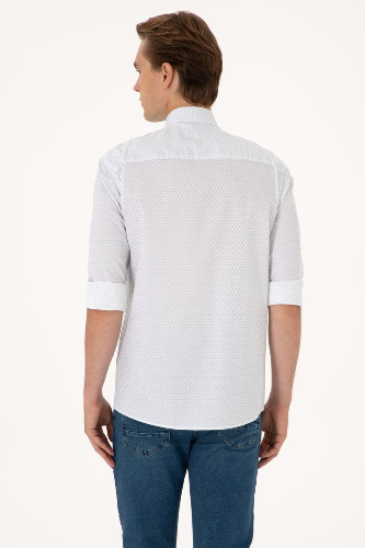 Resim U.S. Polo Assn. Marola Erkek Dokuma Gömlek 2108427