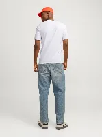 Resim Jack & Jones Jjecaleb Varsıty Tee Ss O-Neck Noos Erkek T-Shirt 12257579