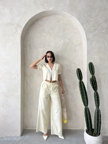 Resim Yenikoza Kadın Kanvas Pantolon