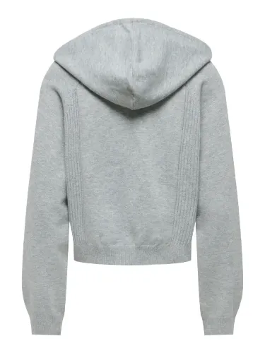Resim Only Onlgıgı Ls Short Hoodıe Cc Knt Kadın Kazak 15374935