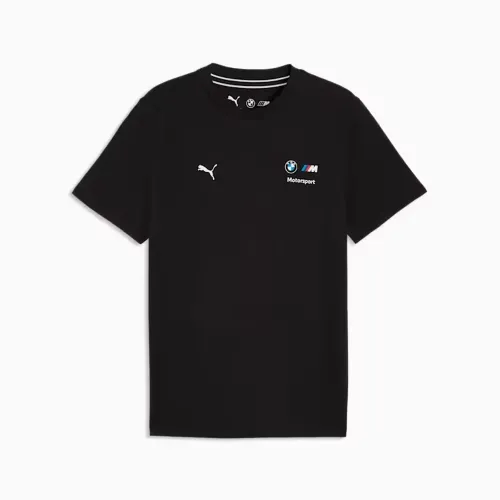 Resim Puma Bmw Mms Ess Logo Tee Erkek T-Shirt 634897-01