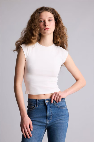 Resim Defacto Kadın T-shirt H1129AX/WT32