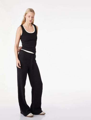 Resim Koton Kadın Kanvas Pantolon 6SAL40021IK