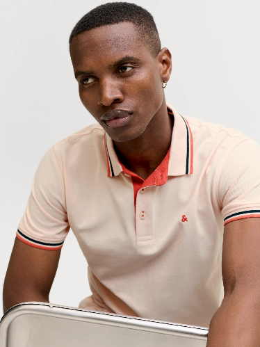Resim Jack & Jones Jjepaulos Polo Ss Noos Erkek T-shirt 12136668