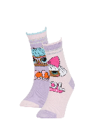 Resim Defacto Kız Çocuk Kısa Çorap Z7438A6/KR1