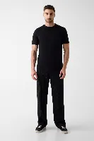 Resim Guess Ambrogıo Cn Ss Erkek T-Shirt Z6Gı06K2847-Jblk