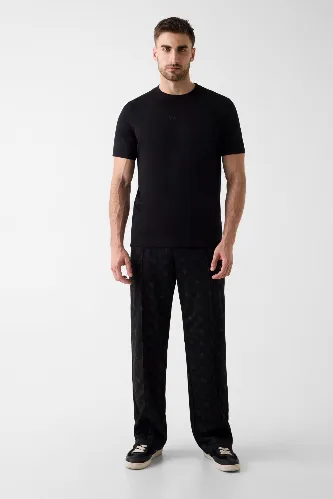 Resim Guess Ambrogıo Cn Ss Erkek T-Shirt Z6Gı06K2847-Jblk