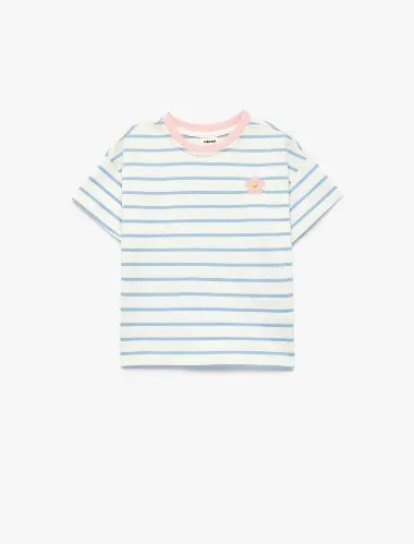 Resim Koton Kız Bebek T-Shirt 6Smg10137Ak