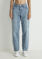 Resim Mavi Leıla Kadın Jean Pantolon M1010600-87776