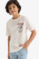 Resim Defacto Erkek Çocuk T-shirt G7465A8/ER78
