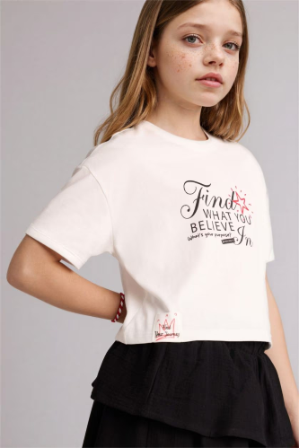 Resim Defacto Kız Çocuk Etek Takım H2757A8/ER105